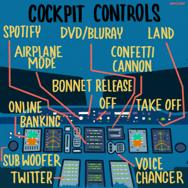 Cockpit controls
